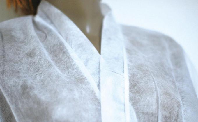 Vestido disponible libre Eco del aislamiento del látex amistoso para el sitio de operación del hospital