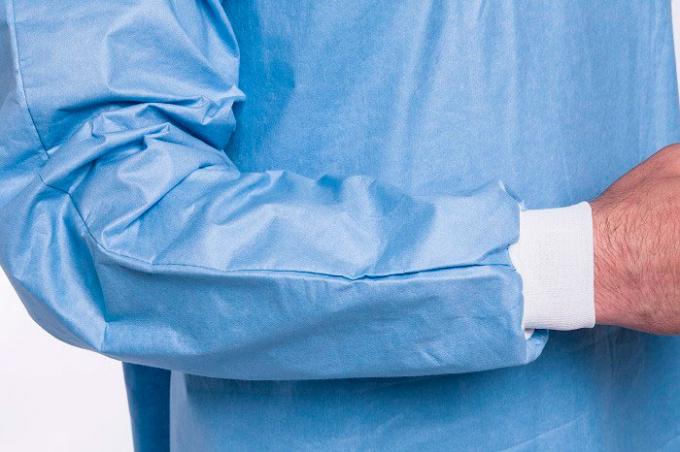 Los uniformes no tejidos de alta calidad del oficio de enfermera de los PP ponen en cortocircuito la capa del laboratorio