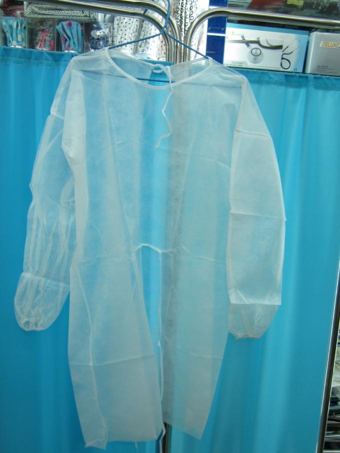 Vestido quirúrgico disponible biodegradable, ropa médica disponible repugnante líquida
