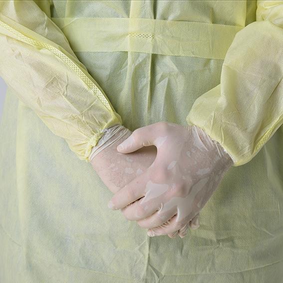 Vestidos médicos disponibles biodegradables con Repellency flúido de alto nivel