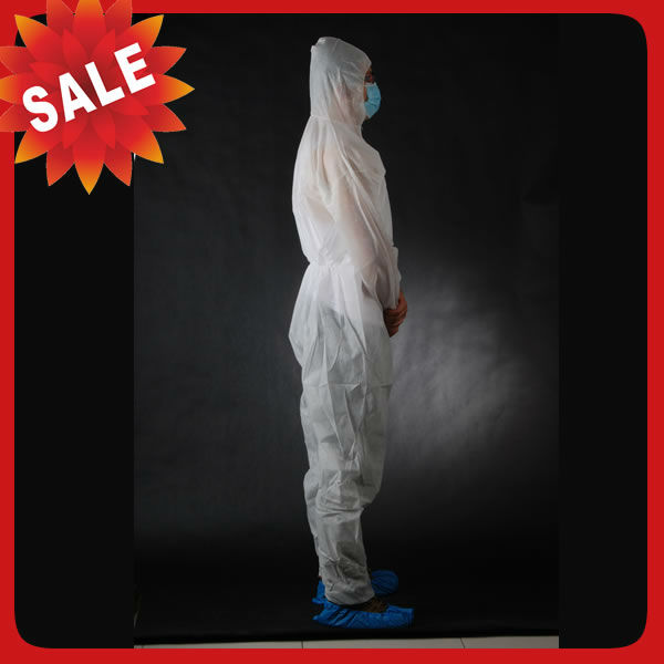 Bata protectora disponible confiable para el hospital/el laboratorio/el sitio limpio