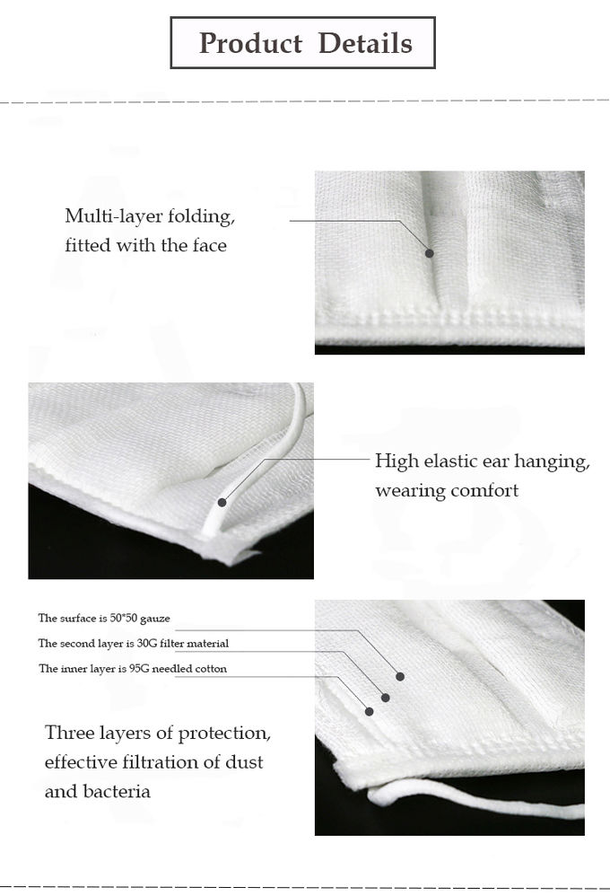 Peso blanco disponible anti 2,9 del color de la mascarilla que hace espuma - 3,2g PP material