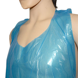 Eco Friendly Disposable Plastic Gowns For Home Care / Hospital / Beauty Salon