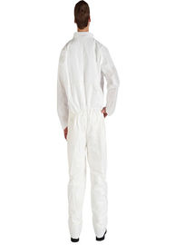 Traje disponible no tejido de la bata para bacteriano/las macropartículas/la prevención líquida
