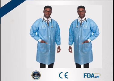 Chaquetas disponibles no irritantes unisex del laboratorio no tóxicas para el hospital