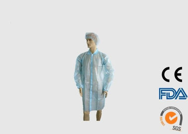 China El laboratorio disponible impermeable cubre color azul claro con la muñeca elástico compañía