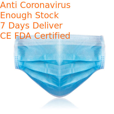 Eco Friendly Disposable Face Mask Anti Pollution OEM / ODM Available