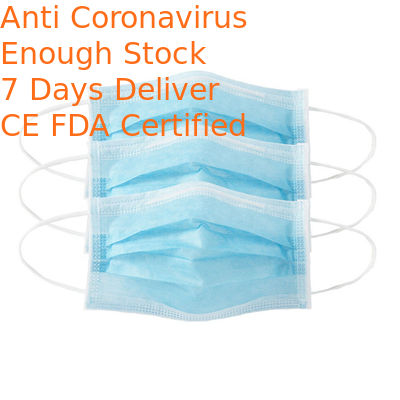 Eco Friendly Disposable Face Mask Anti Pollution OEM / ODM Available