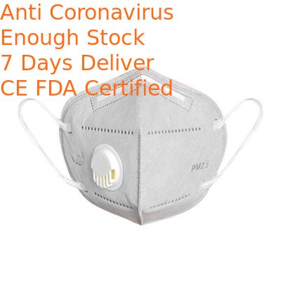 Industry Use Foldable FFP2 Mask Particulate Respirators Soft Nose Pad