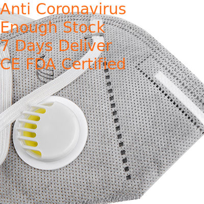 Industry Use Foldable FFP2 Mask Particulate Respirators Soft Nose Pad