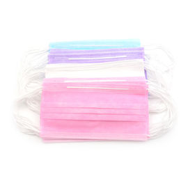 Biodegradable Disposable Face Mask Size 17.5 X 9.5cm With Adjustable Nose Wire