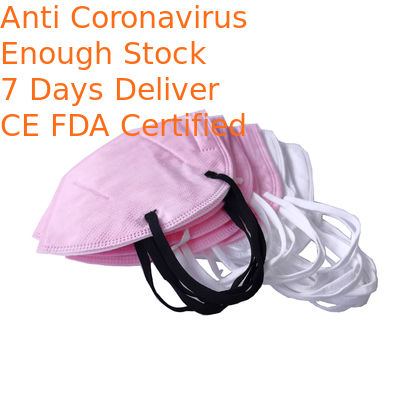 Anti Bacteria Dust Face Mask , Hygienic Face Mask Soft Edges Fit Different Facial Shapes
