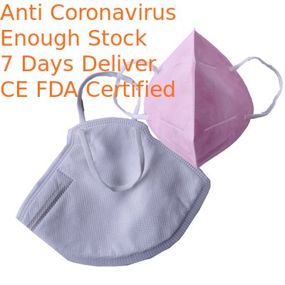 Anti Bacteria Dust Face Mask , Hygienic Face Mask Soft Edges Fit Different Facial Shapes