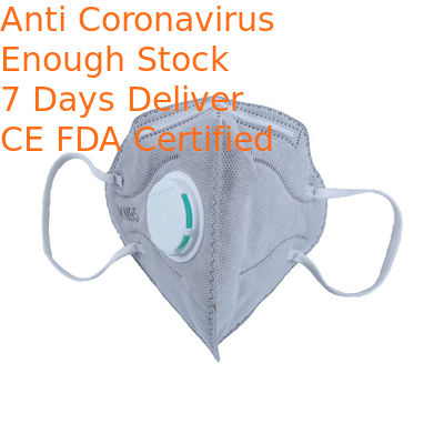 Anti - Germs Foldable Ffp2 Mask Convenient No Maintenance With Breathing Valve