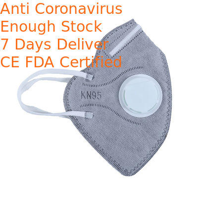 Anti - Germs Foldable Ffp2 Mask Convenient No Maintenance With Breathing Valve