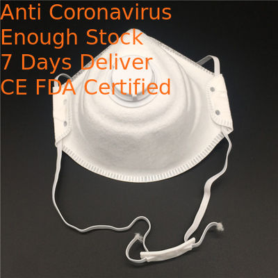 Latex Free Disposable Pollution Mask , Outdoor Dust Mask Special Design