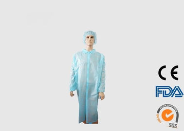China Chaquetas disponibles del laboratorio del polipropileno de Spunbond para los estudiantes de medicina/los visitantes fábrica
