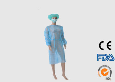 China Vestidos disponibles del aislamiento del hospital del polipropileno con alto efecto de protección fábrica