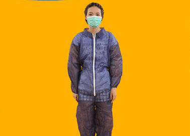 China Bata no tejida disponible microporosa para el laboratorio/el taller/el sitio limpio fábrica