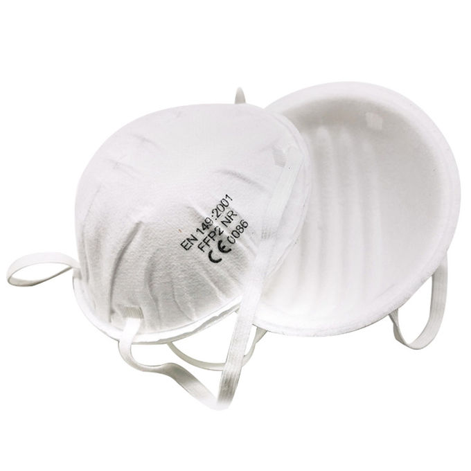 Máscara de polvo disponible de partículas anti, material acodado multi ahuecado de la mascarilla